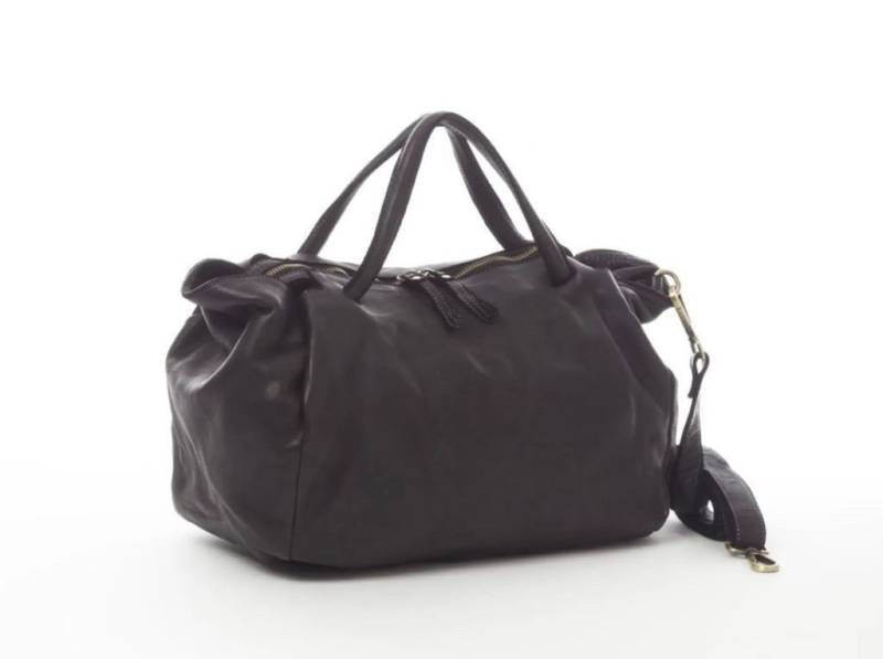 BZNA Handtasche Dianan Designer Tasche Ledertasche kurze Tagegriffe - Vintage, weiches Leder von BZNA