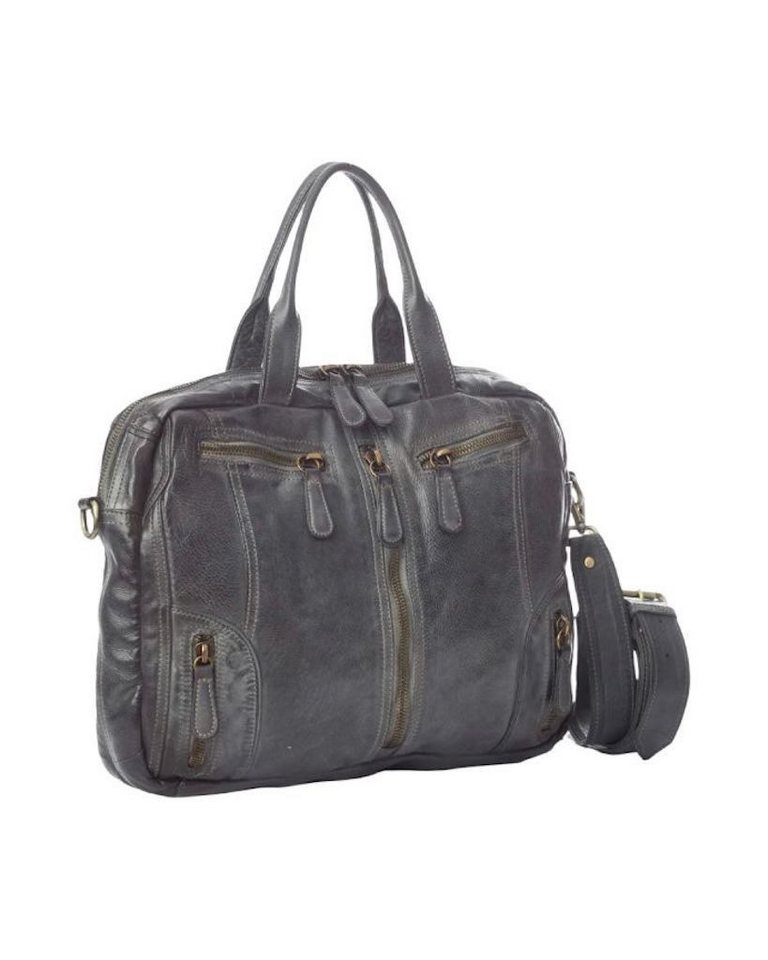 BZNA Handtasche Simsa Designer Business Damen Ledertasche Schultertasche von BZNA