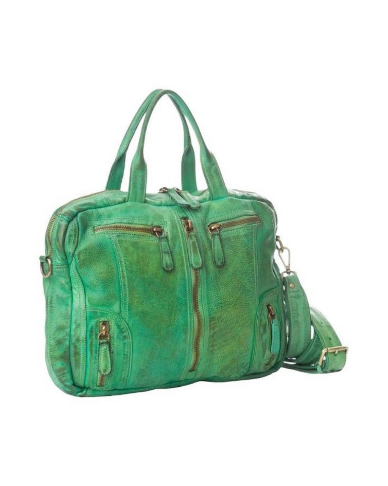 BZNA Handtasche Simsa Designer Business Damen Ledertasche Schultertasche von BZNA