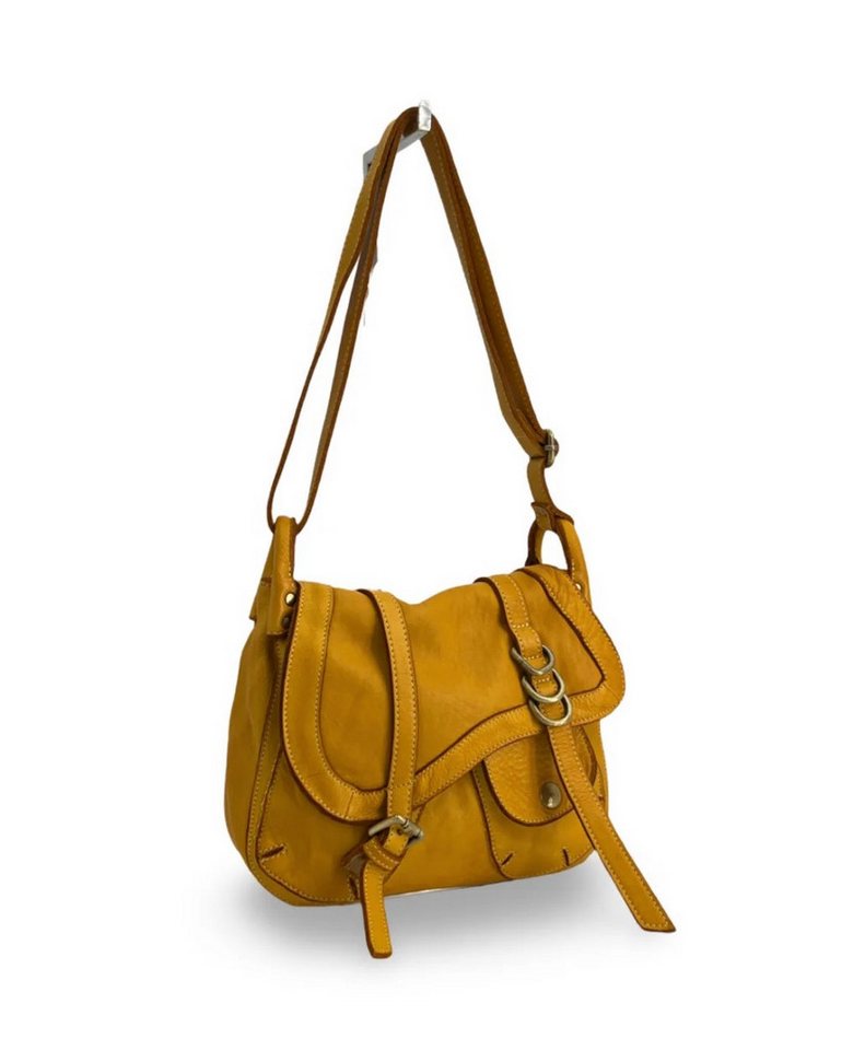 BZNA Schultertasche BZNA Bag Pauline Designer Damen Handtasche Ledertasche Leder, Tolles Deign von BZNA