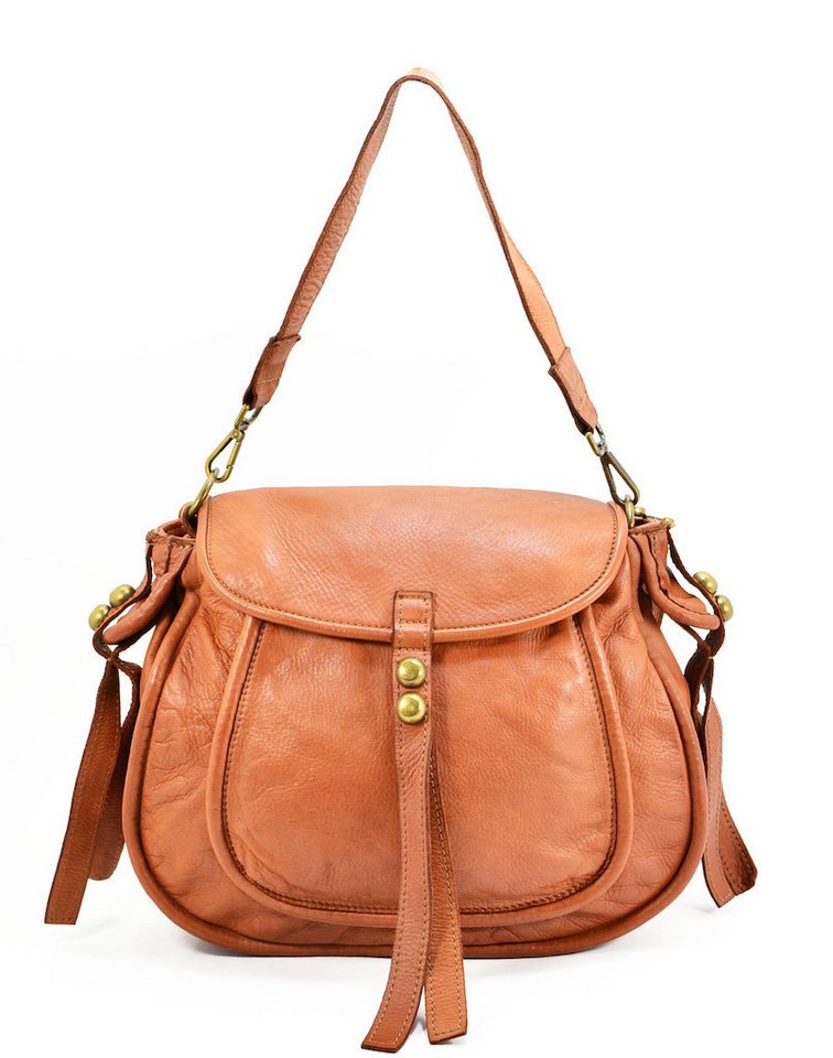 BZNA Schultertasche Kiara Designer Ledertasche von BZNA