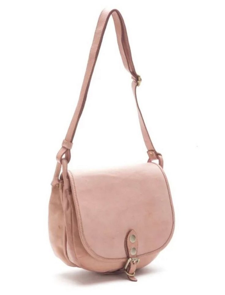 BZNA Schultertasche Taina Italy Designer Handtasche Ledertasche Umhängetasche, glattes Leder von BZNA