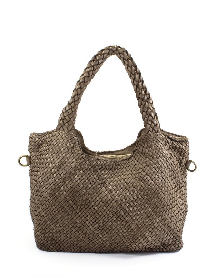 BZNA Schultertasche Yasmin Italy Designer Messenger Damen Handtasche Shopper von BZNA