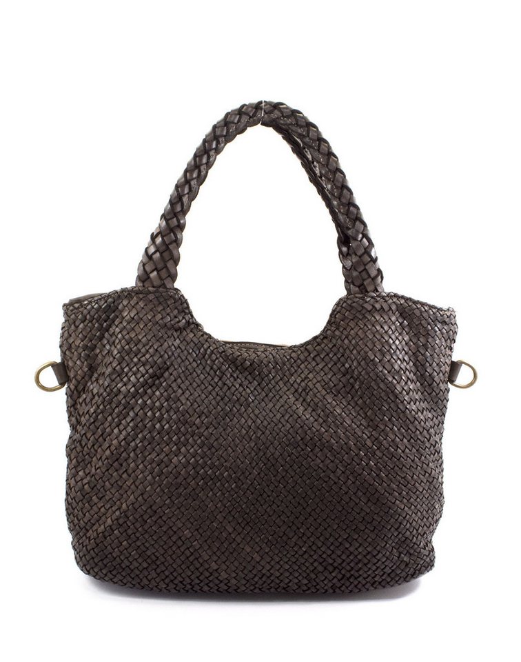 BZNA Schultertasche Yasmin Italy Designer Messenger Damen Handtasche Shopper von BZNA