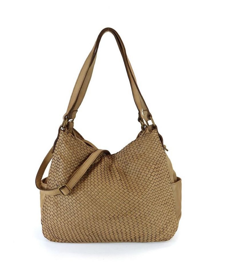 BZNA Schultertasche Yuna Italy Designer Damen Handtasche Shopper von BZNA