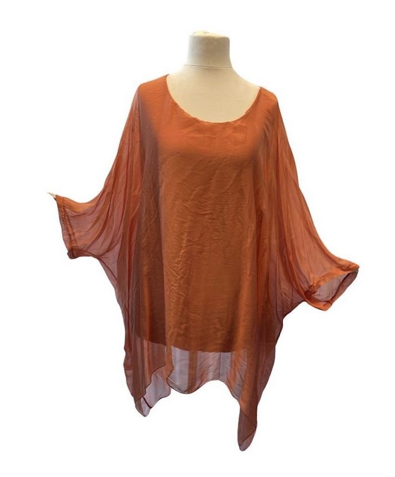 BZNA Seidenbluse Tunika Seidentunika Fledermaus Ärmel von BZNA