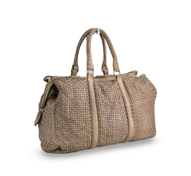 BZNA Shopper BZNA Schultertasche Tinia Pepper Italy Designer Damen Handtasche Leder von BZNA