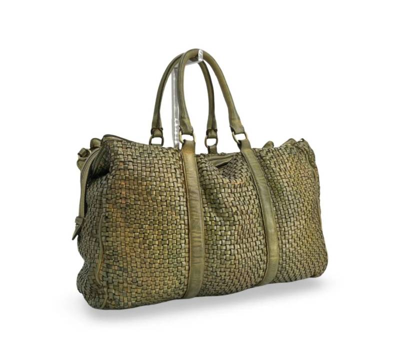 BZNA Shopper BZNA Schultertasche Tinia Pepper Italy Designer Damen Handtasche Leder von BZNA