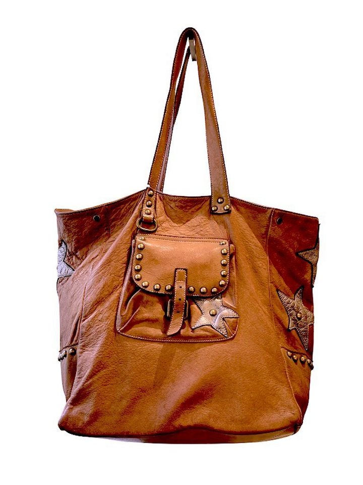 BZNA Shopper Maja Designer Handtasche Ledertasche Schultertasche von BZNA