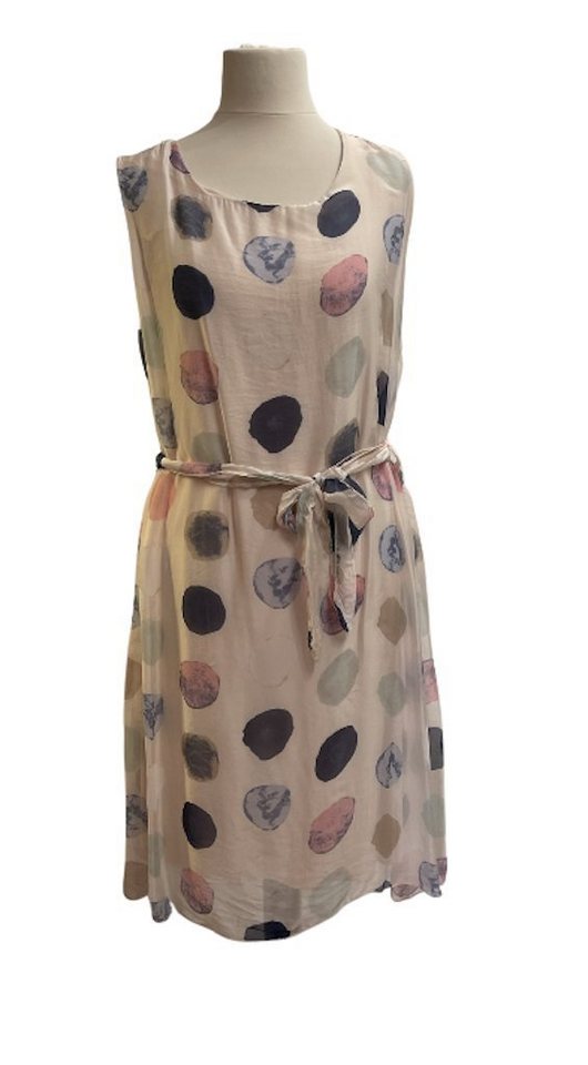 BZNA Sommerkleid Seidenkleid Sommer Dress Pünktchen Kleid elegant von BZNA
