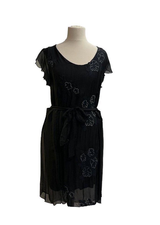 BZNA Sommerkleid Seidenkleid Sommer Herbst Kleid mit Muster von BZNA