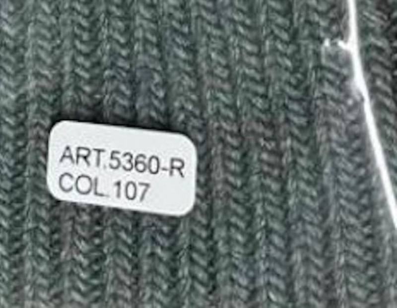 BZNA Strickmütze BZNA Wollmütze 10 % Kashmir - Mischung Rippstrickmütze gerippter Umschlag von BZNA