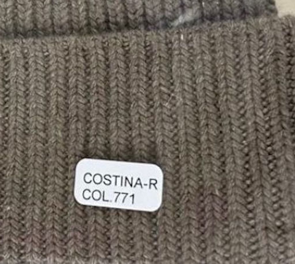 BZNA Strickmütze BZNA Wollmütze 10 % Kashmir - Mischung Rippstrickmütze gerippter Umschlag von BZNA