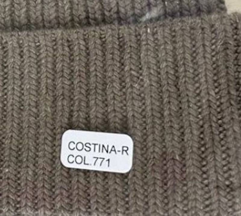 BZNA Strickmütze BZNA Wollmütze 10 % Kashmir - Mischung Rippstrickmütze gerippter Umschlag von BZNA