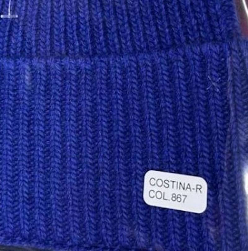 BZNA Strickmütze BZNA Wollmütze 10 % Kashmir - Mischung Rippstrickmütze gerippter Umschlag von BZNA