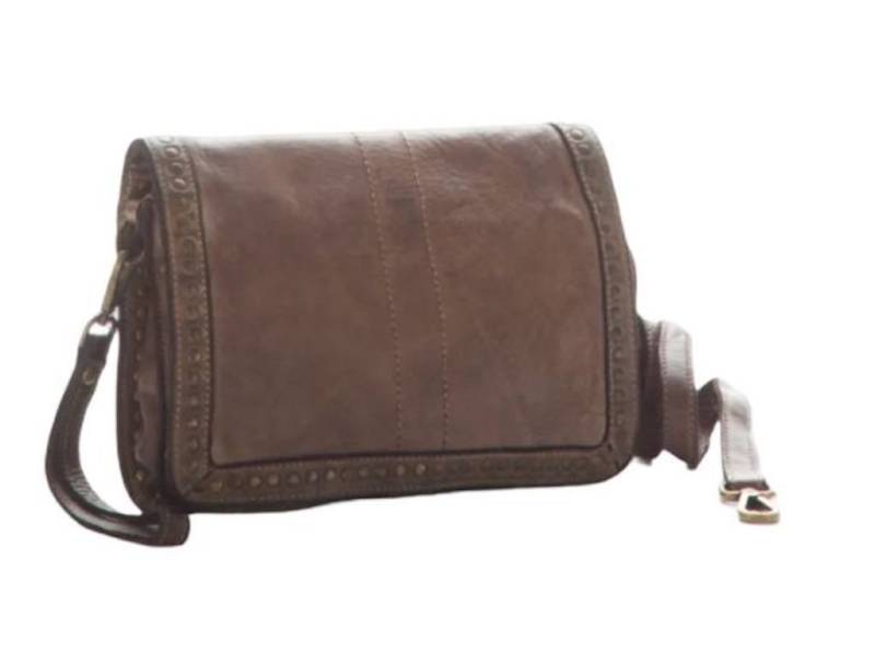 BZNA Umhängetasche Gil Designer Clutch Ledertasche Schultertasche von BZNA