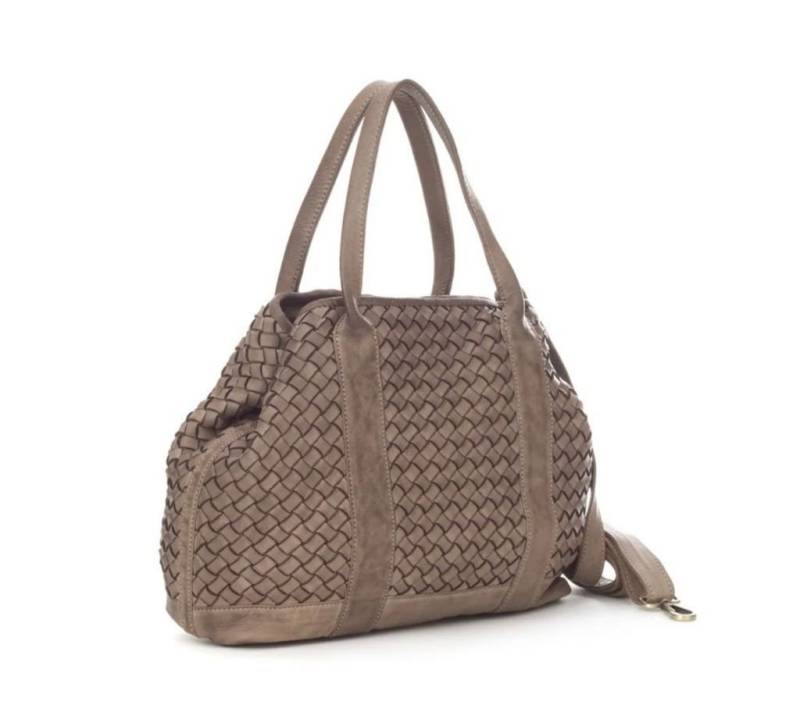 BZNA Umhängetasche Santa Italy Designer Handtasche Ledertasche Schultertasche von BZNA