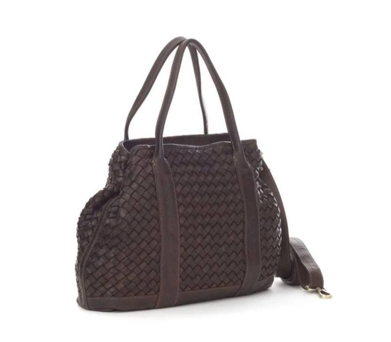 BZNA Umhängetasche Santa Italy Designer Handtasche Ledertasche Schultertasche von BZNA