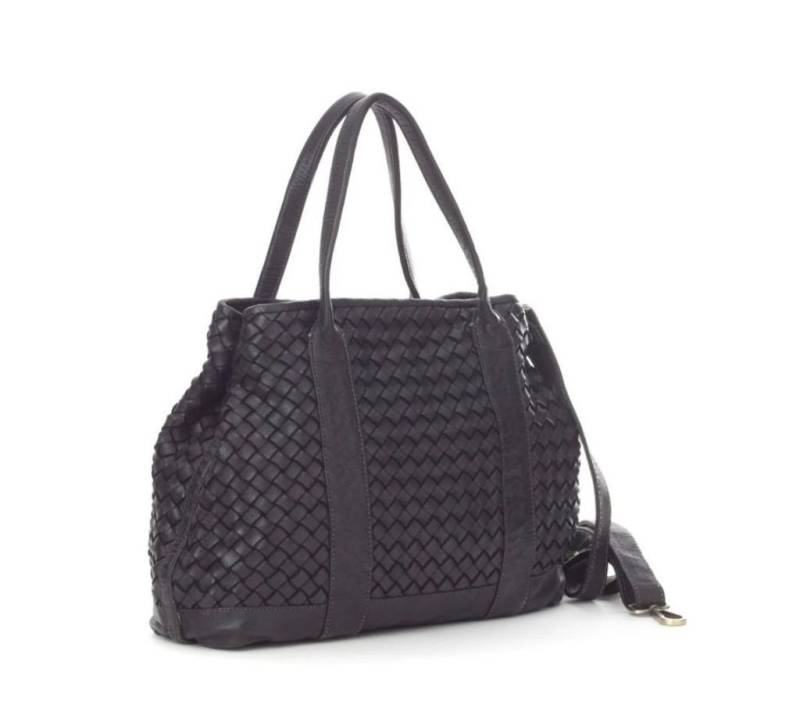 BZNA Umhängetasche Santa Italy Designer Handtasche Ledertasche Schultertasche von BZNA