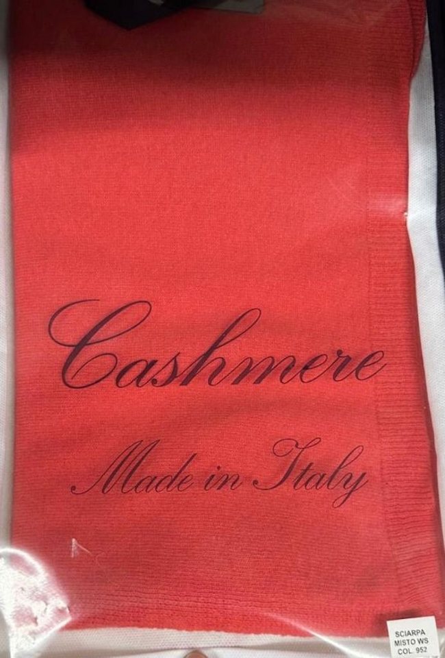 BZNA Wollschal BZNA Strickschal mit 10% Kashmir, kuschelig und warm Umhängeschal von BZNA