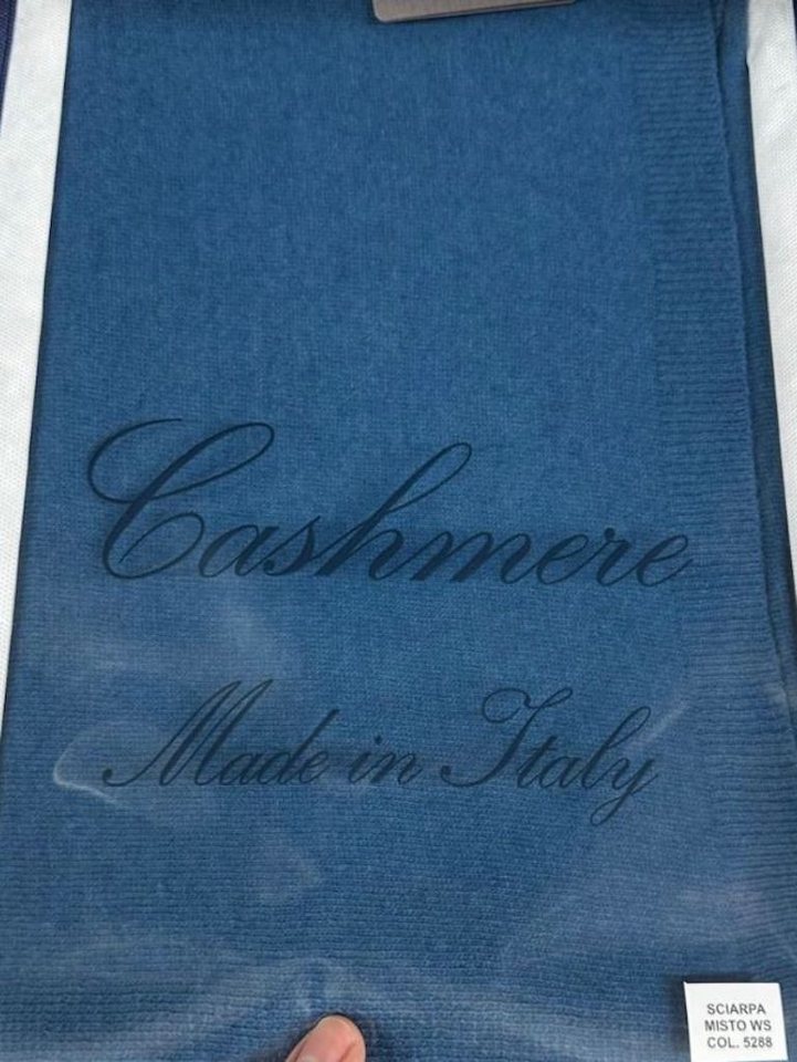 BZNA Wollschal BZNA Strickschal mit 10% Kashmir, kuschelig und warm Umhängeschal von BZNA