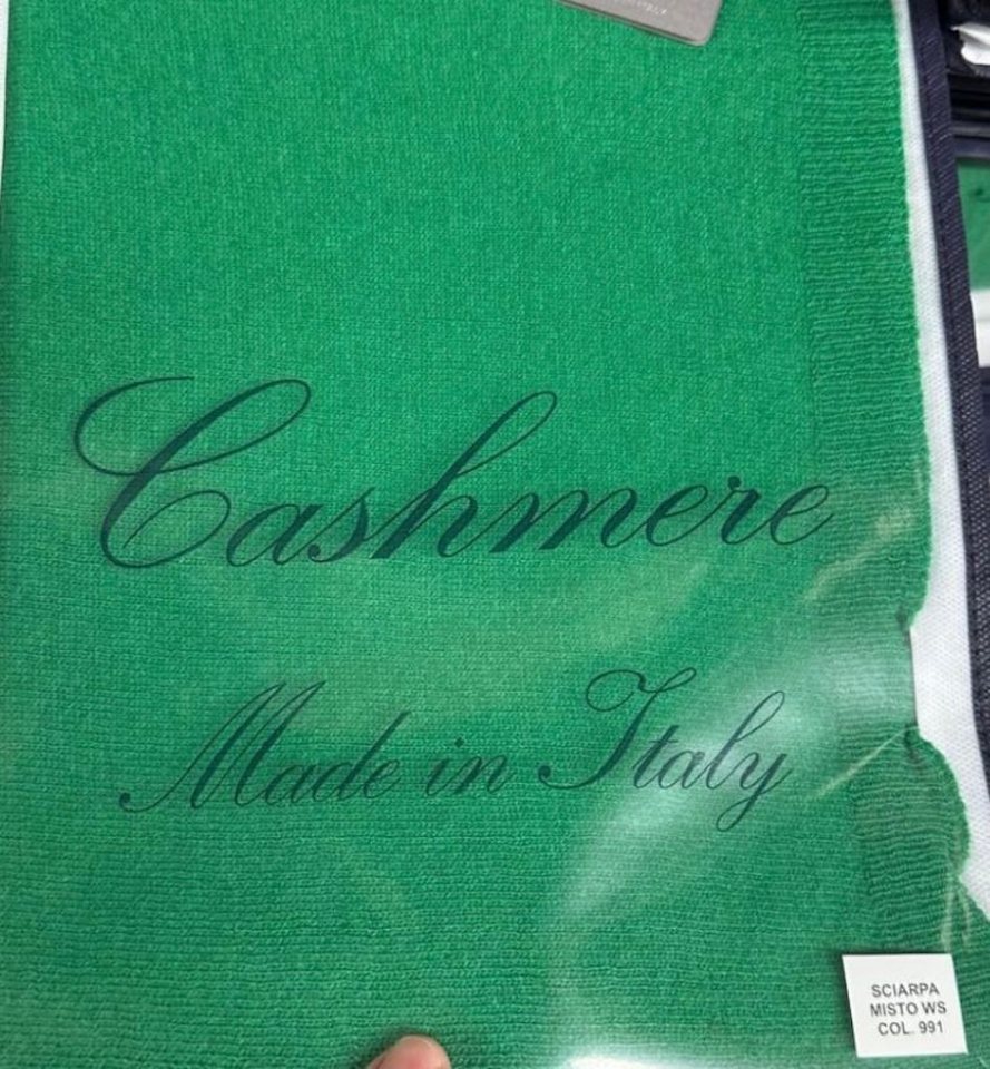 BZNA Wollschal BZNA Strickschal mit 10% Kashmir, kuschelig und warm Umhängeschal von BZNA