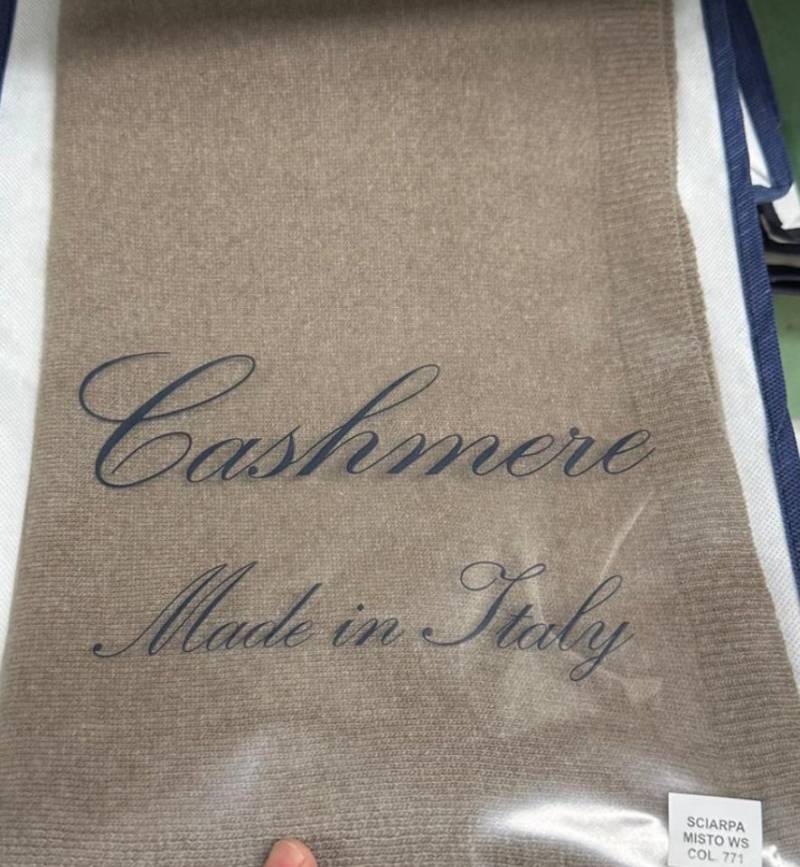 BZNA Wollschal BZNA Strickschal mit 10% Kashmir, kuschelig und warm Umhängeschal von BZNA