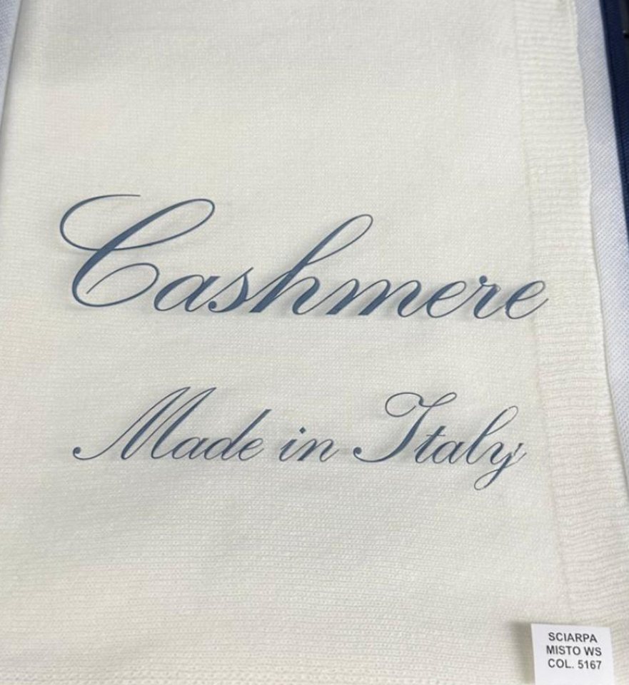 BZNA Wollschal BZNA Strickschal mit 10% Kashmir, kuschelig und warm Umhängeschal von BZNA