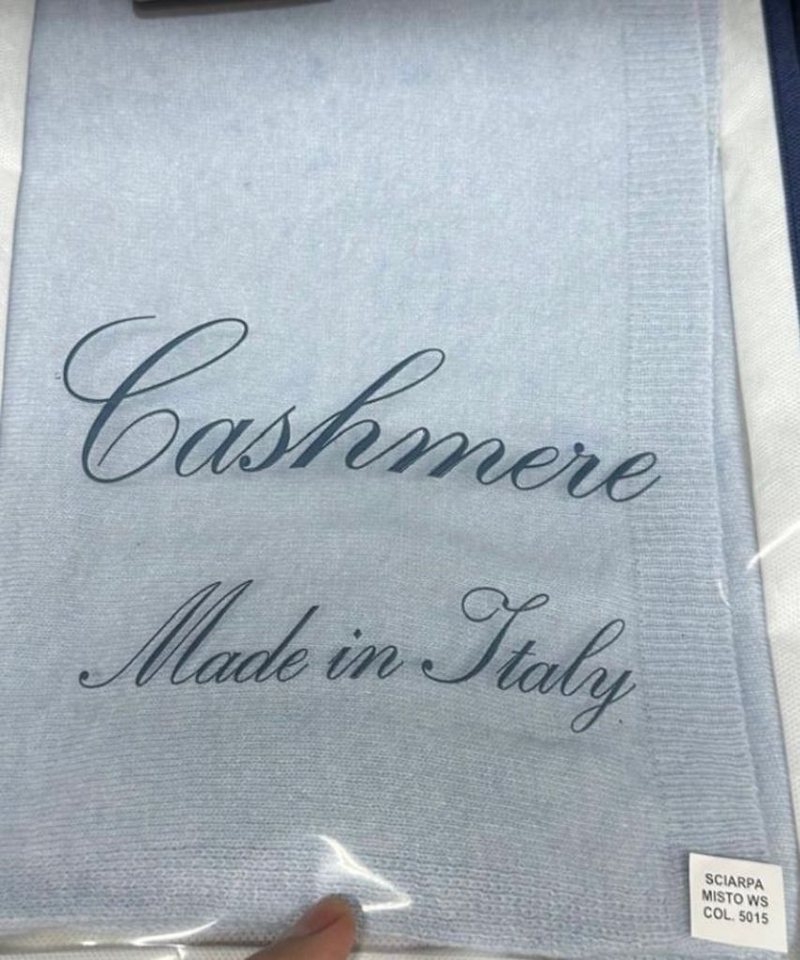 BZNA Wollschal BZNA Strickschal mit 10% Kashmir, kuschelig und warm Umhängeschal von BZNA