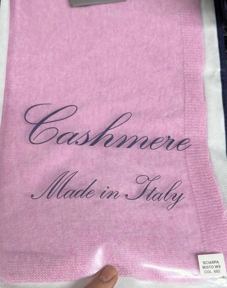 BZNA Wollschal BZNA Strickschal mit 10% Kashmir, kuschelig und warm Umhängeschal von BZNA