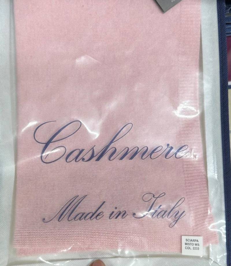 BZNA Wollschal BZNA Strickschal mit 10% Kashmir, kuschelig und warm Umhängeschal von BZNA