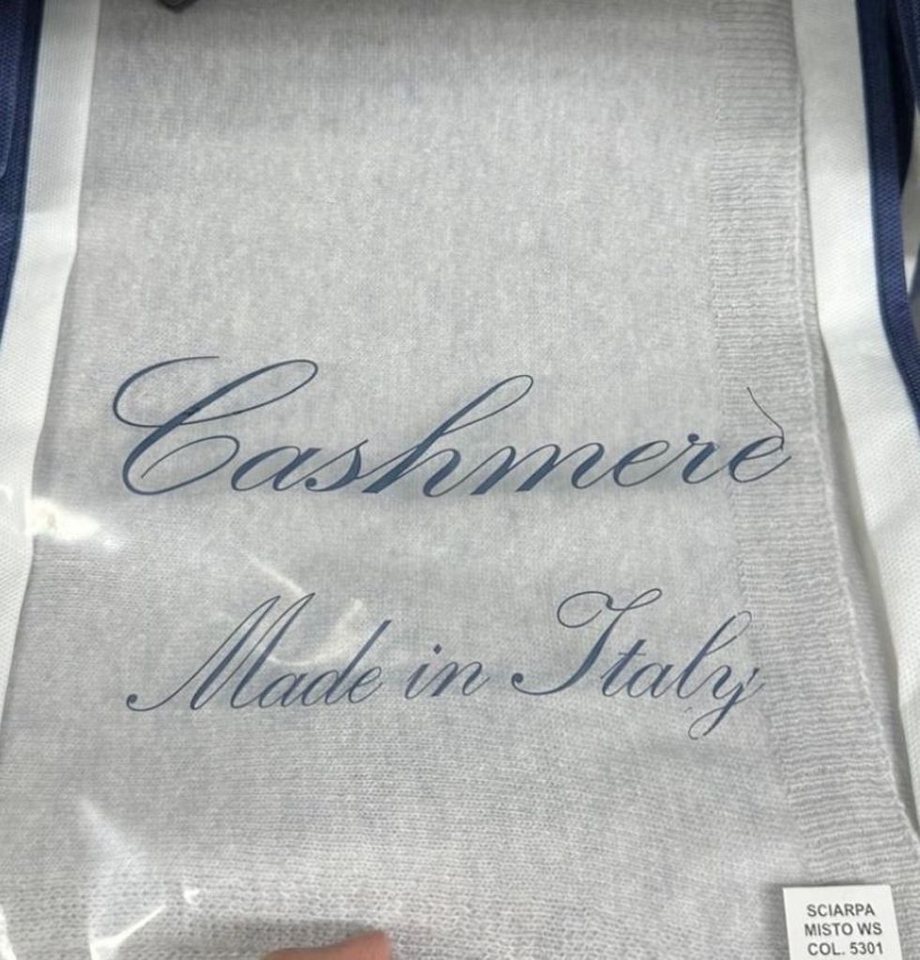 BZNA Wollschal BZNA Strickschal mit 10% Kashmir, kuschelig und warm Umhängeschal von BZNA