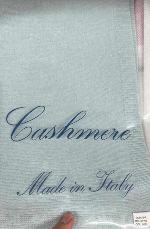 BZNA Wollschal BZNA Strickschal mit 10% Kashmir, kuschelig und warm Umhängeschal von BZNA