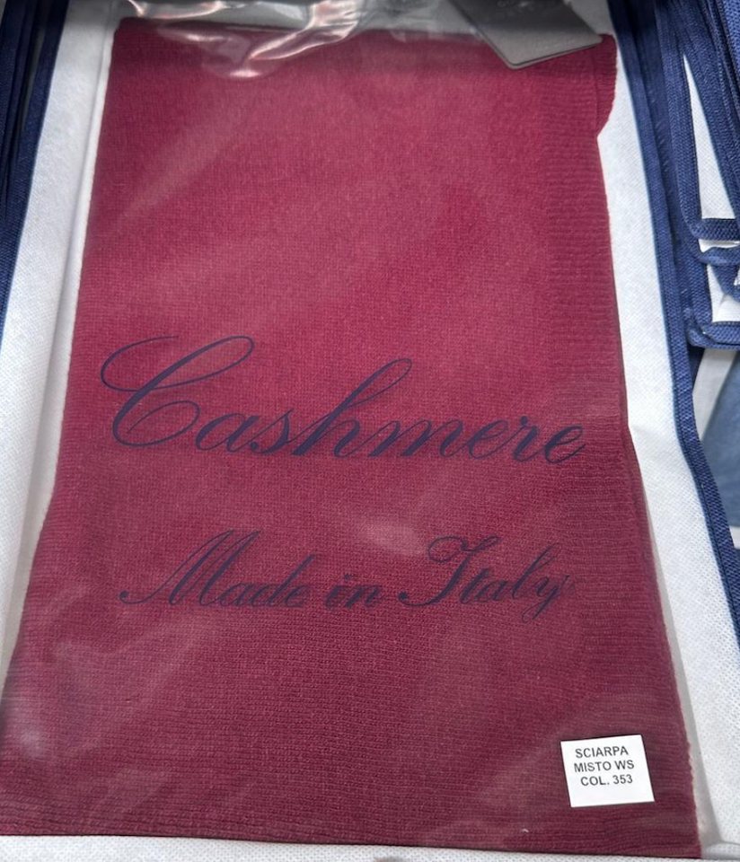 BZNA Wollschal BZNA Strickschal mit 10% Kashmir, kuschelig und warm Umhängeschal von BZNA