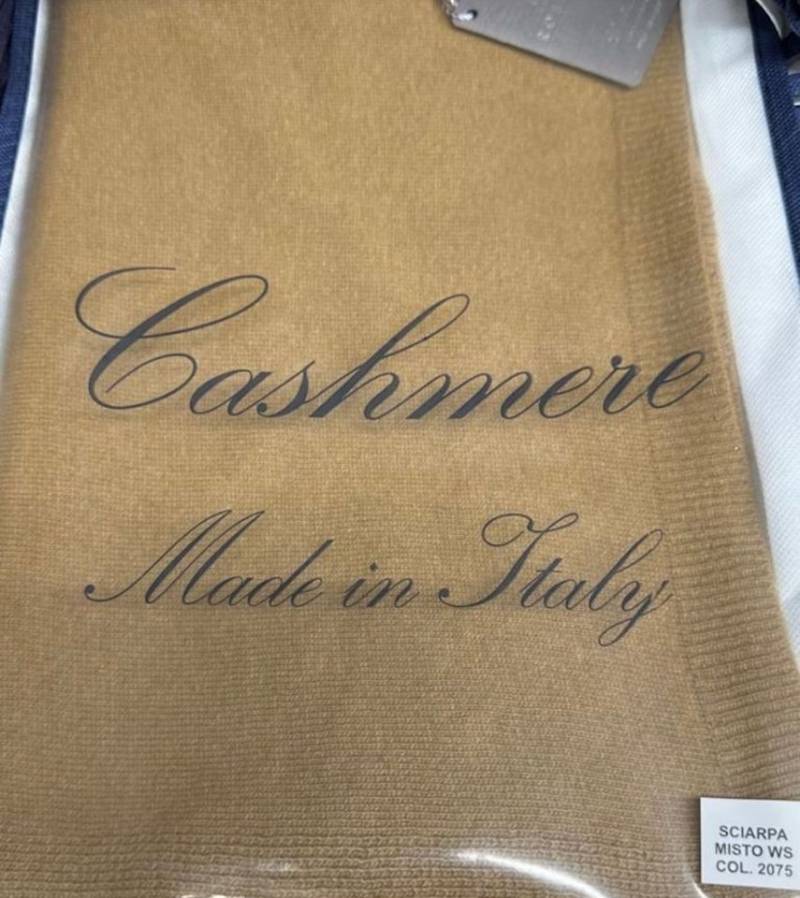 BZNA Wollschal BZNA Strickschal mit 10% Kashmir, kuschelig und warm Umhängeschal von BZNA