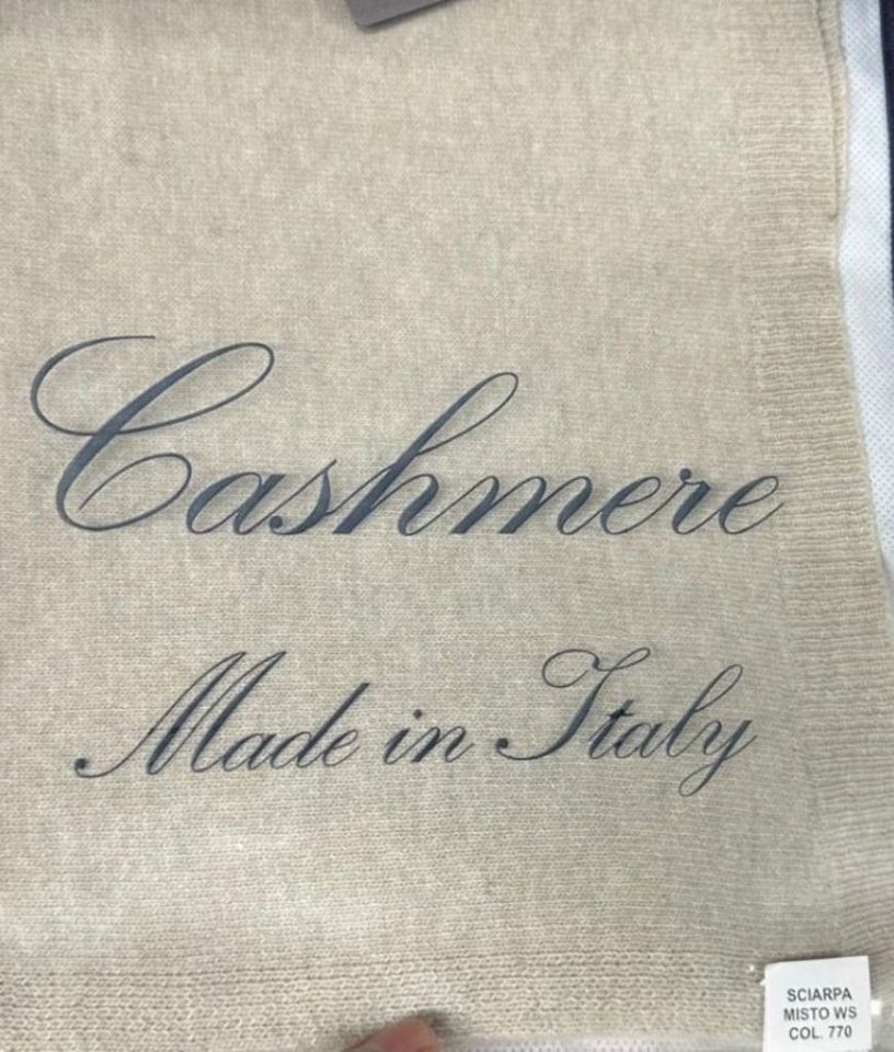 BZNA Wollschal BZNA Strickschal mit 10% Kashmir, kuschelig und warm Umhängeschal von BZNA