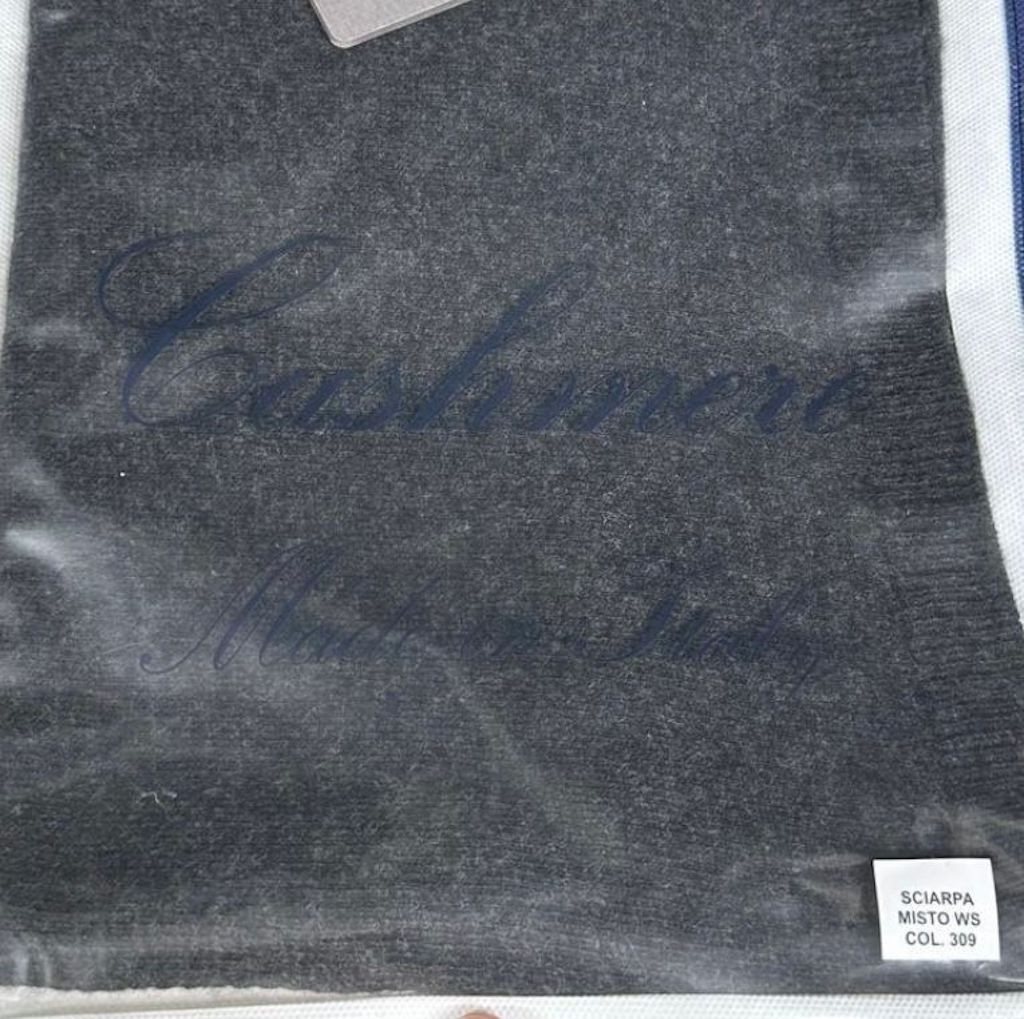 BZNA Wollschal BZNA Strickschal mit 10% Kashmir, kuschelig und warm Umhängeschal von BZNA