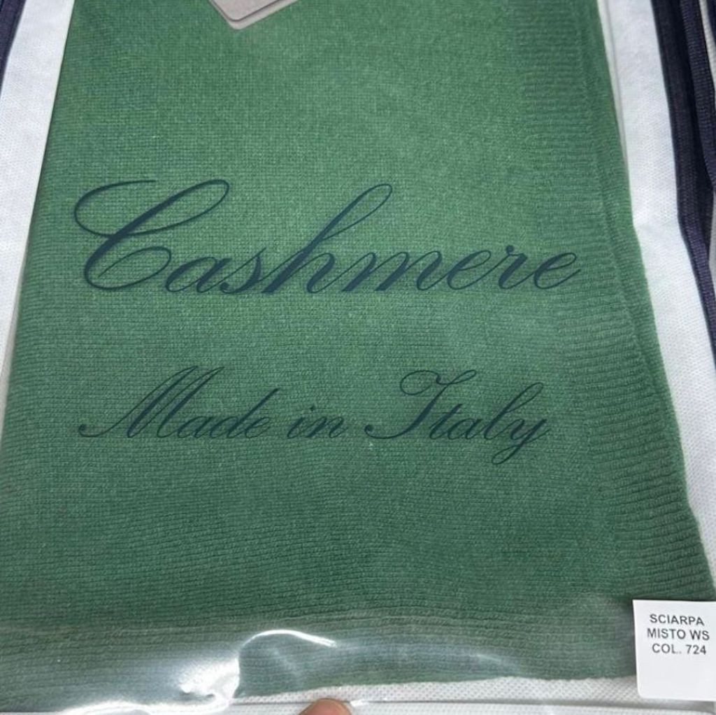 BZNA Wollschal BZNA Strickschal mit 10% Kashmir, kuschelig und warm Umhängeschal von BZNA