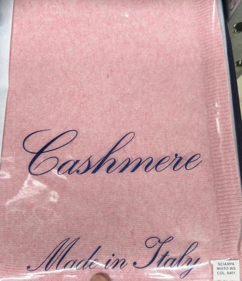 BZNA Wollschal BZNA Strickschal mit 10% Kashmir, kuschelig und warm Umhängeschal von BZNA