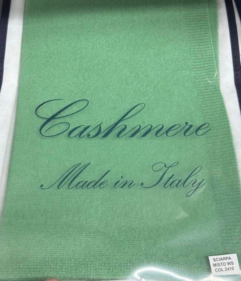 BZNA Wollschal BZNA Strickschal mit 10% Kashmir, kuschelig und warm Umhängeschal von BZNA