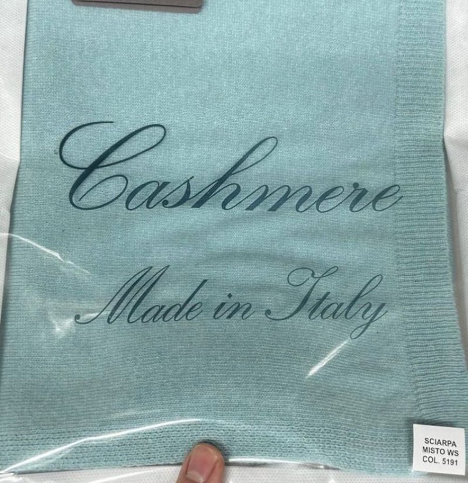 BZNA Wollschal BZNA Strickschal mit 10% Kashmir, kuschelig und warm Umhängeschal von BZNA