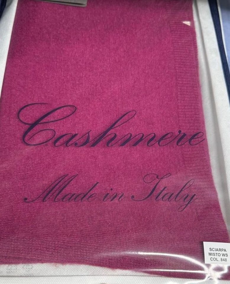 BZNA Wollschal BZNA Strickschal mit 10% Kashmir, kuschelig und warm Umhängeschal von BZNA