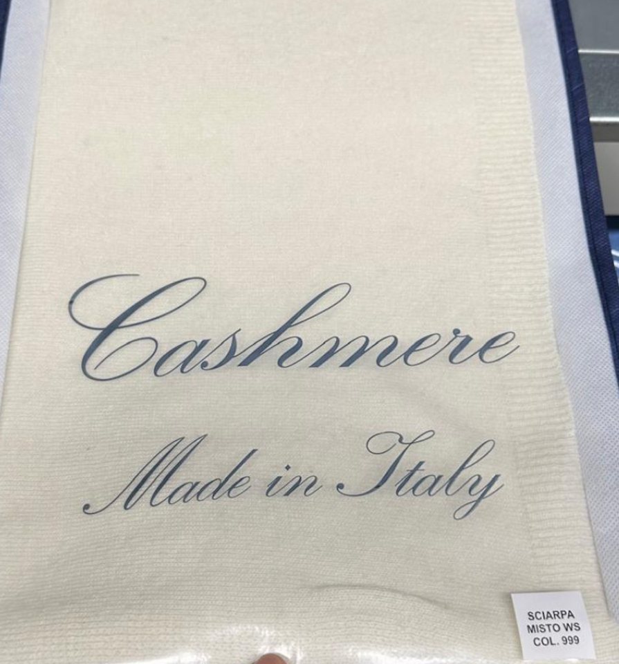 BZNA Wollschal BZNA Strickschal mit 10% Kashmir, kuschelig und warm Umhängeschal von BZNA