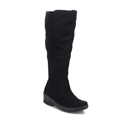 BZees Damen Brandy Kniehohe Stiefel, schwarz, 37 EU von BZees