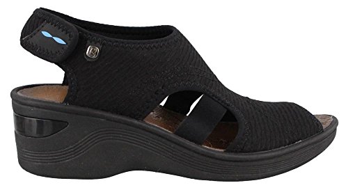 BZees Damen Dream Sandale, schwarz (Netzstoff), 38.5 EU von BZees