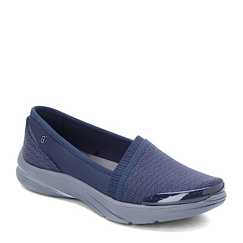 BZees Damen Lollipop Sneaker, Marineblaues Netzgewebe, 38.5 EU Weit von BZees