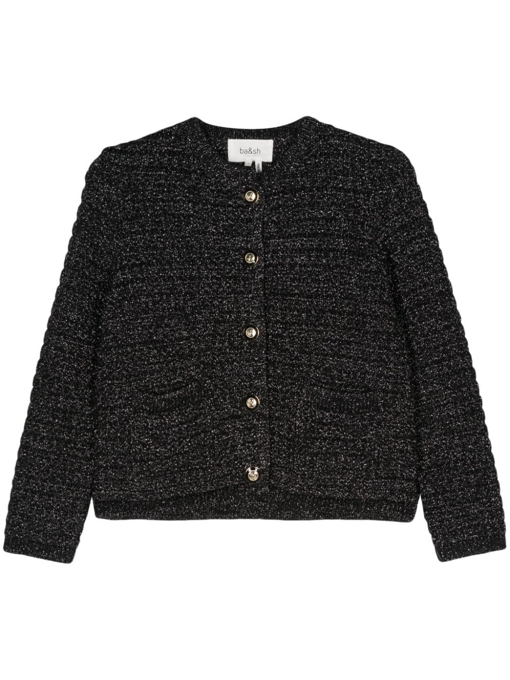 Ba&Sh Gaston Cardigan mit Metallic-Garn - Schwarz von Ba&Sh