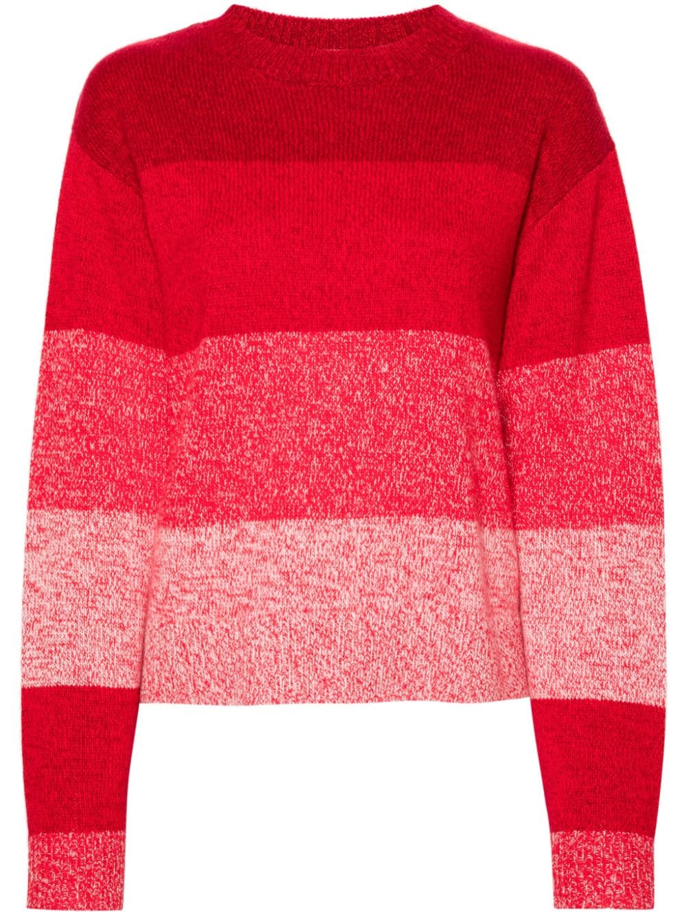 Ba&Sh Gestreifter Candy Kaschmirpullover - Rot von Ba&Sh