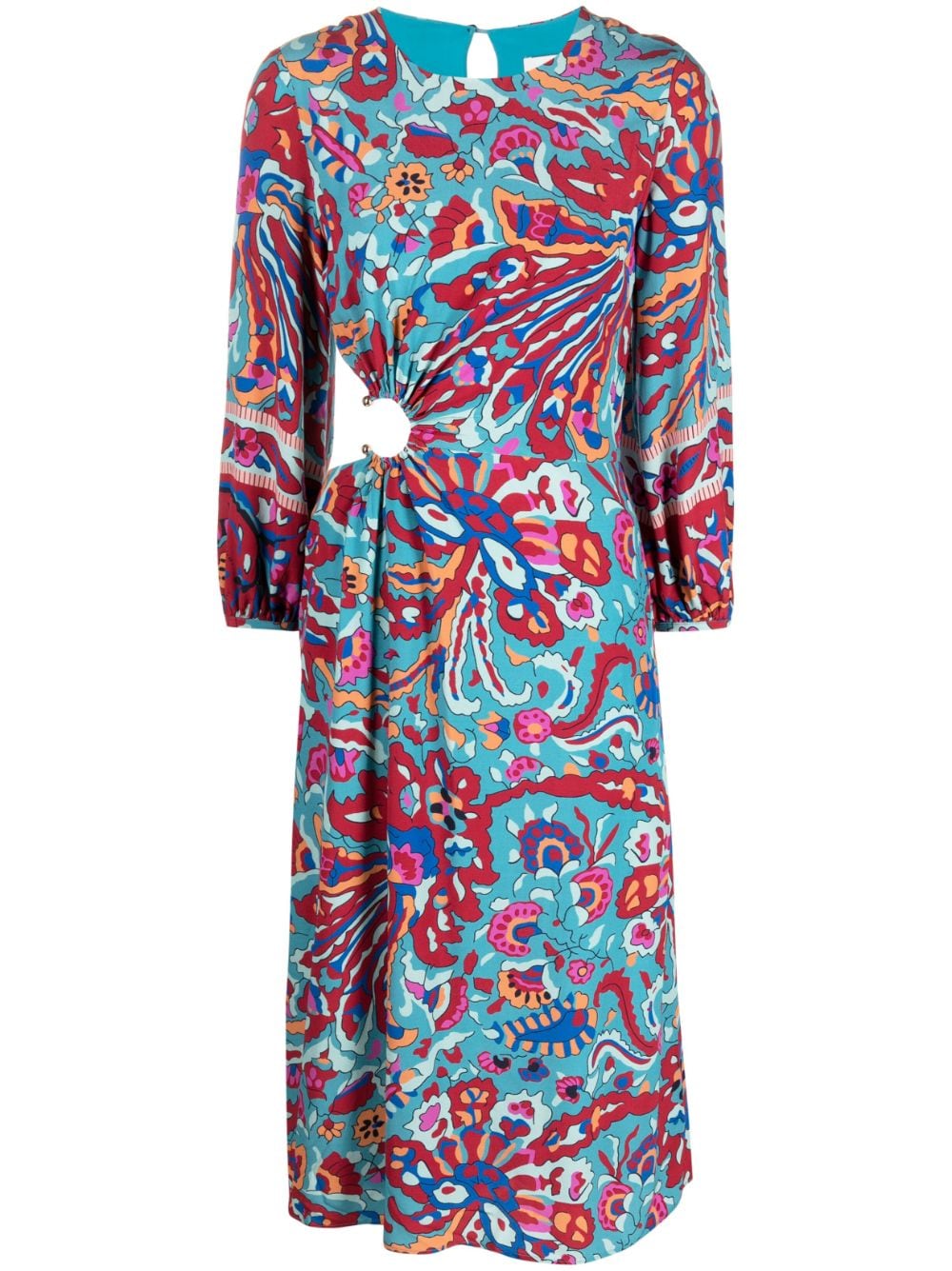 Ba&Sh Monica Maxikleid mit Blumen-Print - Blau von Ba&Sh