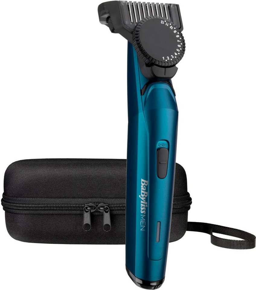 BaByliss Bartschneider T890E MEN Japanese Steel, inkl. Etui 0,5 - 12mm von BaByliss